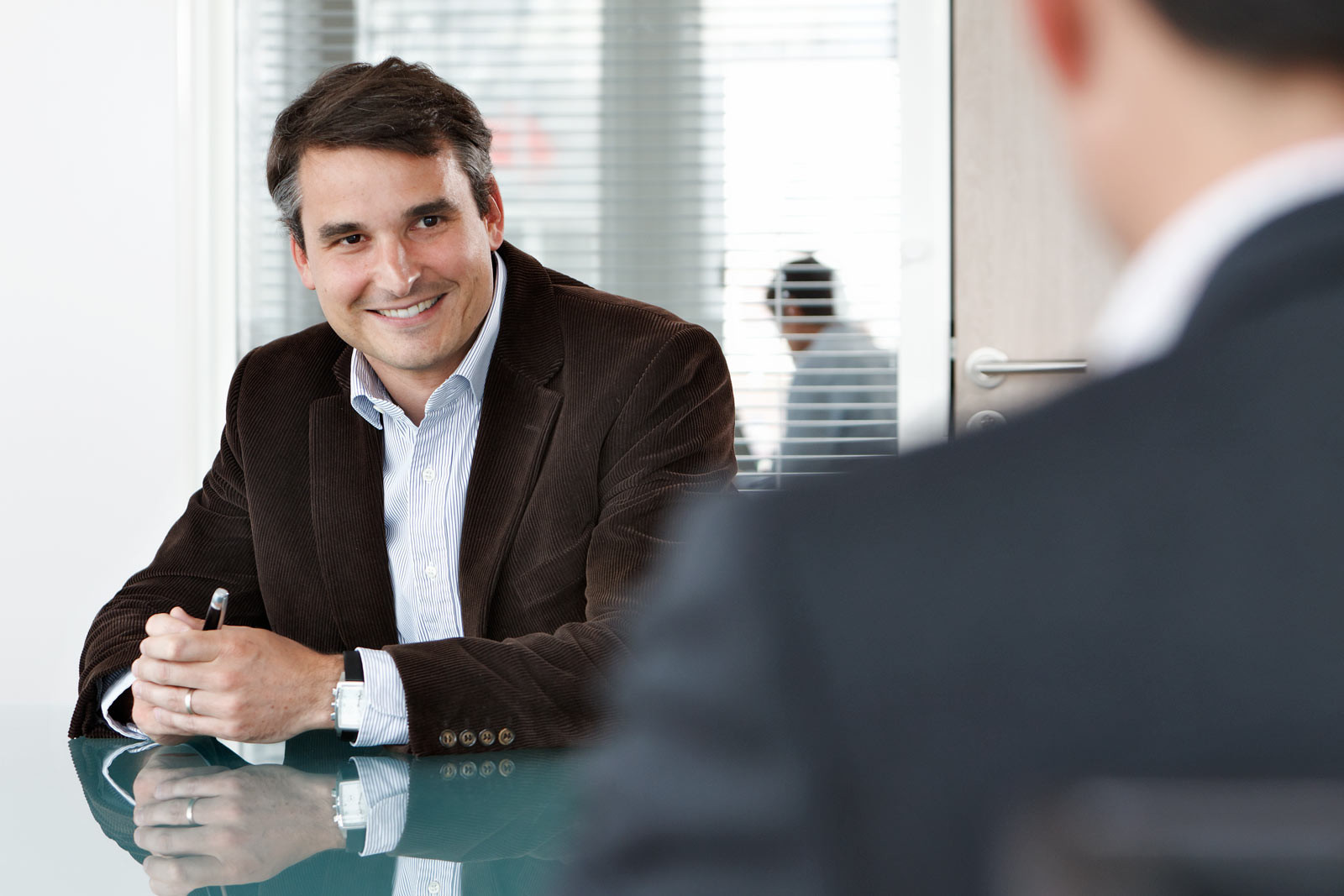 Portrait corporate interview