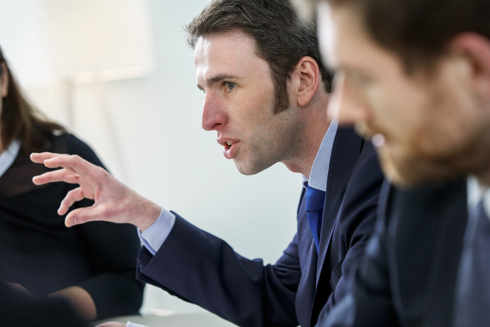 Portrait corporate interview